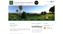 Desktop Screenshot of golfllavaneras.com
